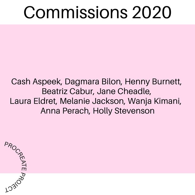 New Commission 2020 awarded by Procreate Project, by Henny Burnett