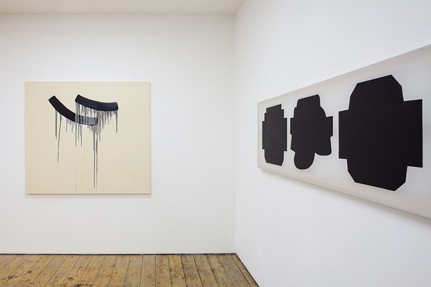 Installation view of 'Rewind' at Art Bermondsey Project Space, London