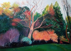 Leaving the Garden, Sundown, by Carolyn Burchell
