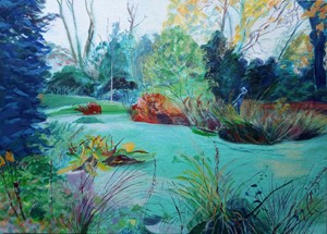Pond's Edge, by Carolyn Burchell