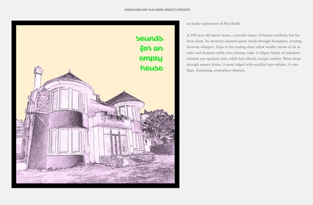 'Sounds for an Empty House', by Graham Hembrough RCA