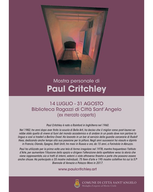Mostra Personale Paul Critchley