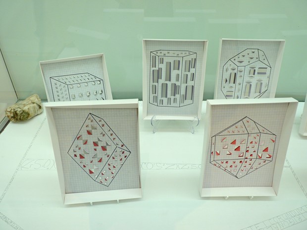 ‘CABINET # 1’ ‘Crystal forms from the 7 crystal systems – BOX SET’ - Credit: Sue Purcell