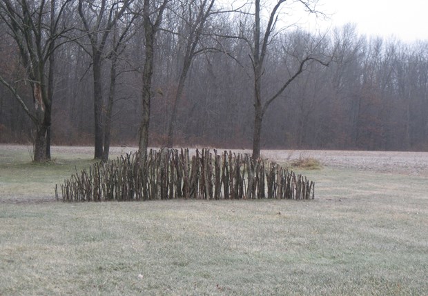 Forest installation, Ohio, USA
