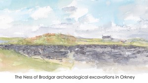 Drawing Archaeology title shot, by Karen Wallis