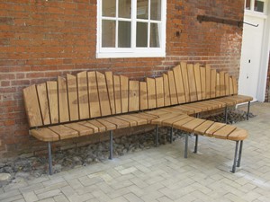 Holywells Park Bench Project, by Tim Germain