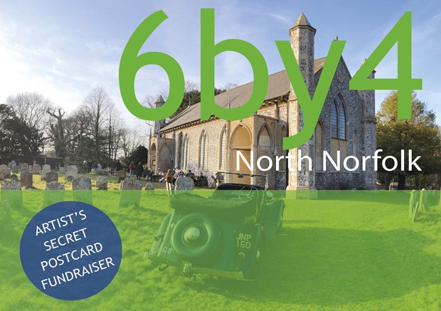 6by4 North Norfolk -  Fundraising Exhibition and Sale of Postcards 18th - 20th October 2019