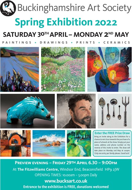Buckinghamshire Art Society Spring Exhibition 2022, by Emma J Williams