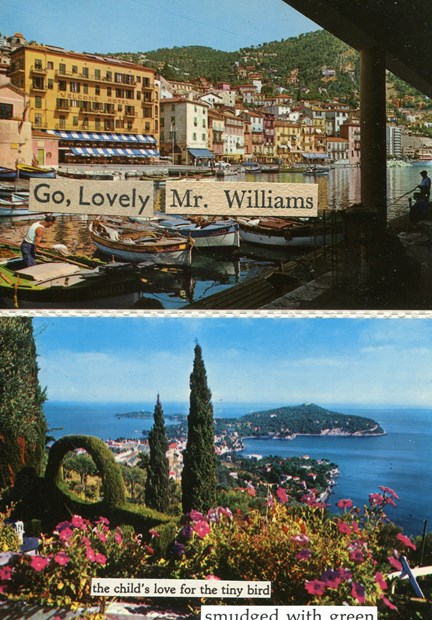 La Cote D'Azur - Postcard Concertina