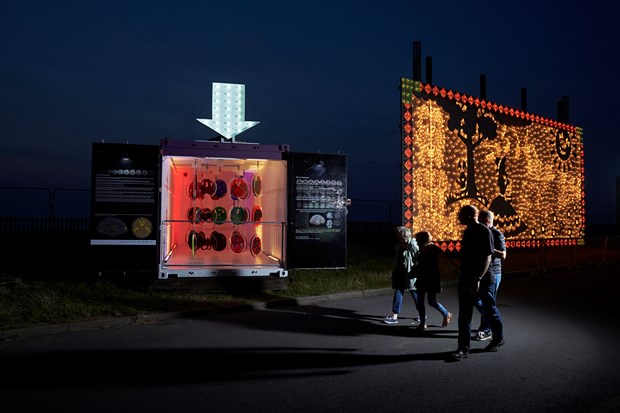 Brain Container Blackpool Illuminations 2014