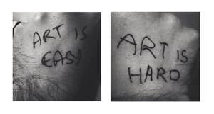 Art is Easy / Art is Hard, by James Gregory
