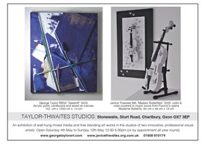 George Taylor and Janice Thwaites Studio Exhibition, by George Taylor
