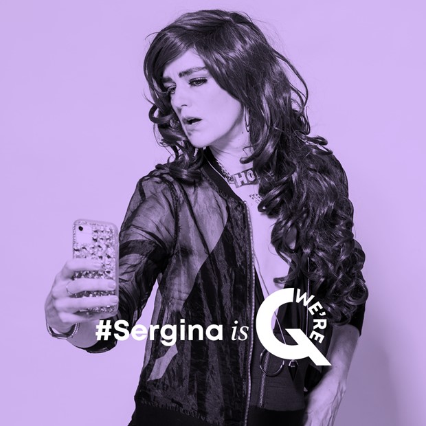 In Person Production: #Sergina at Qwe're's Opening Night 3rd July 2021 (Deptford, London), by Elly Clarke