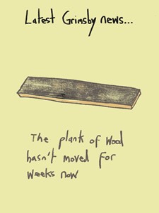 Grimsby plank, by Marc Renshaw