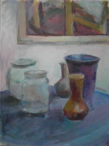 Still life with picture
