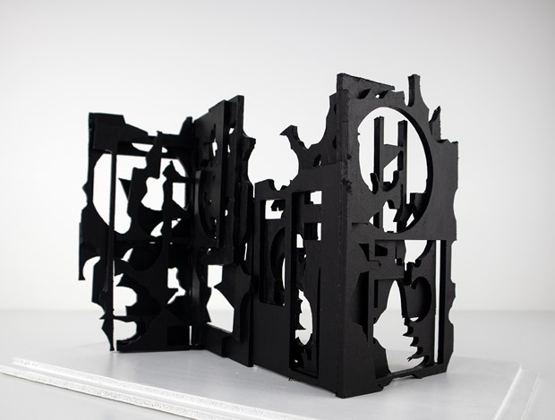 ‘Monument to the Process of Interpretation in the Contextualisation of Abstraction’ (maquette).