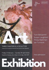 Three Painters, one sculptor, by Susan Laughton