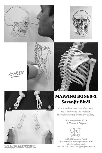 Mapping Bones-1, by Saranjit Birdi