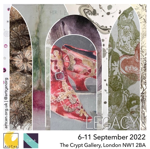 Legacy.  Crypt gallery. 6-11 sept. 22
