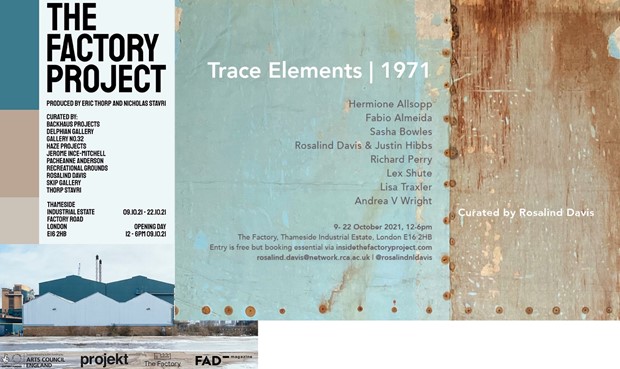 TRACE ELEMENTS 1071 at The Factory Project