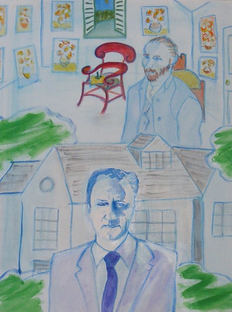 Mary Fletcher, Spare room: spare house. Van Gogh and David Cameron compared.,