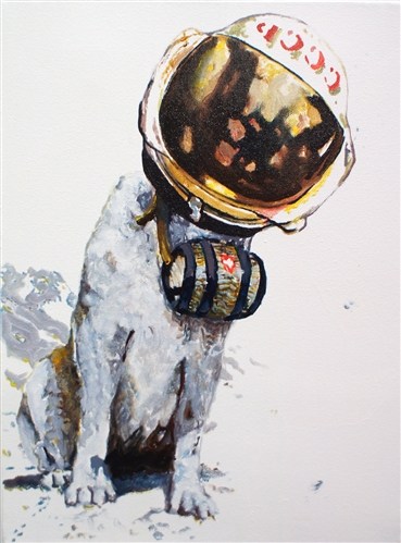 Anton Goldenstein, St Space-Dog, 2012