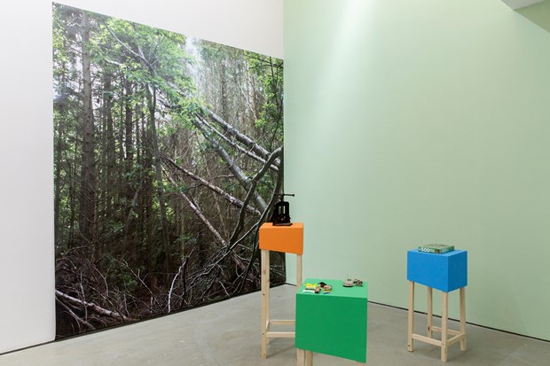 A Sick Logic - Credit: There Are No Firm Rules installation view