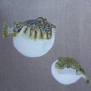 Japanese Fugu Blowfish, by Carol Denn