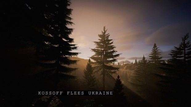 Kossoff Flees Ukraine