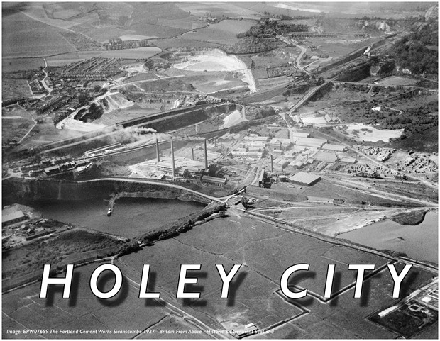 An Alkerden Assemblage: HOLEY CITY - Credit: By Permission Britain From Above & Christopher Tipping