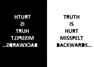 TRUTH IS HURT, by Mike Chavez-Dawson