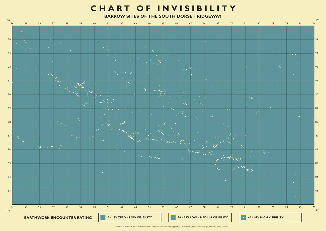 Chart of Invisibility  2017 by Amanda Wallwork