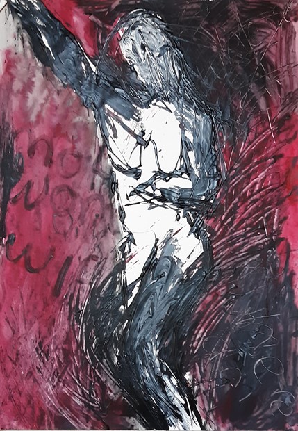 Mother/Other/Woman - Credit: mixed media on paper