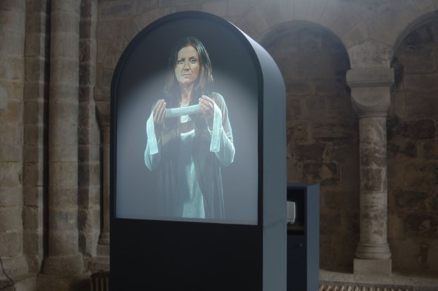 Anima/Animus - Credit: Anima/Animus, installation view (Winchester Cathedral), 2014 photo by Russell Moreton