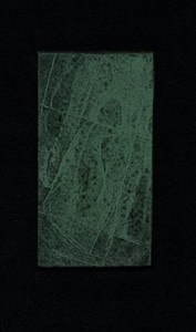 Microscopic Series 1 small green, by Melissa Atkinson