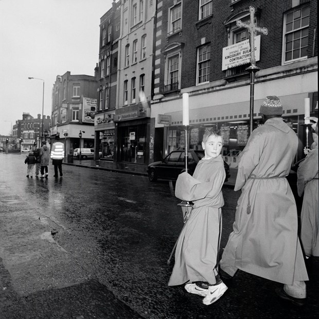 A celebration of community on the streets of Harlesden, NW London c. 1989