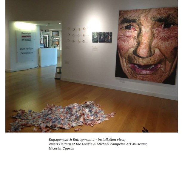 Engagement & Entrapment 2 - touring exhibition, curated by Diana Ali, by Inguna Gremzde