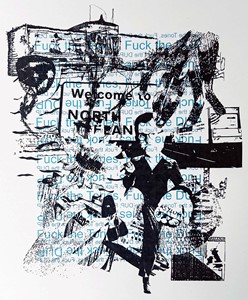 Welcome to the North......Screen-print experiments, by nikkita morgan