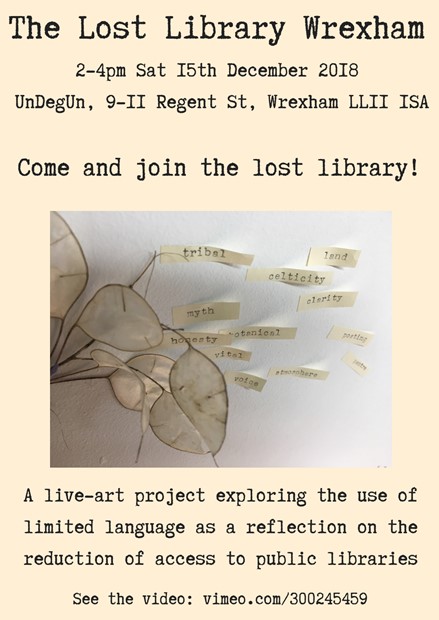 The Lost Library Wrexham, by Catherine Wynne-Paton