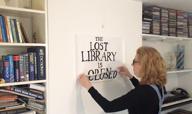The Lost Library: How challenging i.e. uncomfortable, can art be in this current context?