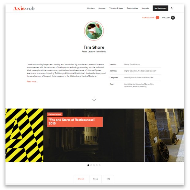 A Whole New Axisweb Profile, by Axisweb