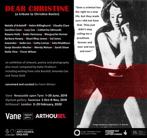 'Dear Christine' (a tribute to Christine Keeler), by Fionn Wilson