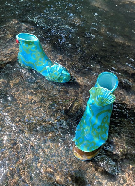 River Irwell Boots - Credit: Linda P Izan 