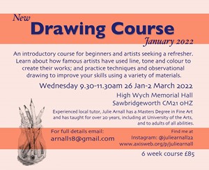 Drawing Course Jan 2022, by Julie Arnall