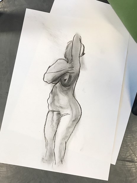 Life Drawing, by Julie Arnall