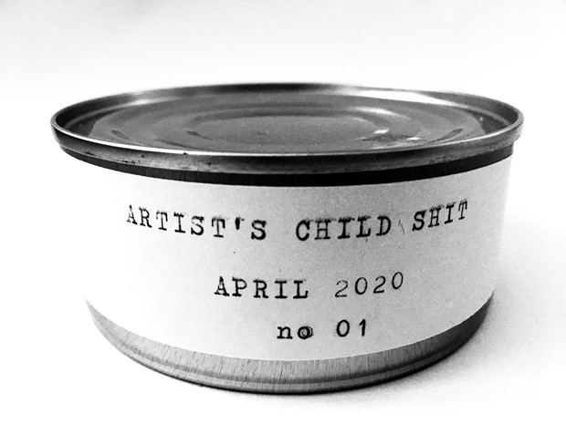 Artist’s child shit