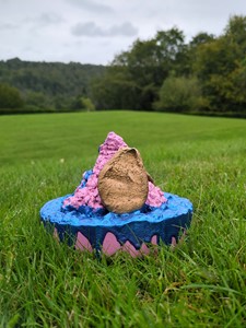 Molehills : sculpture series, by Kazz Hollick