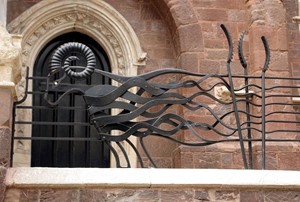 Tuckers' Hall gate and railings, by David Tucker